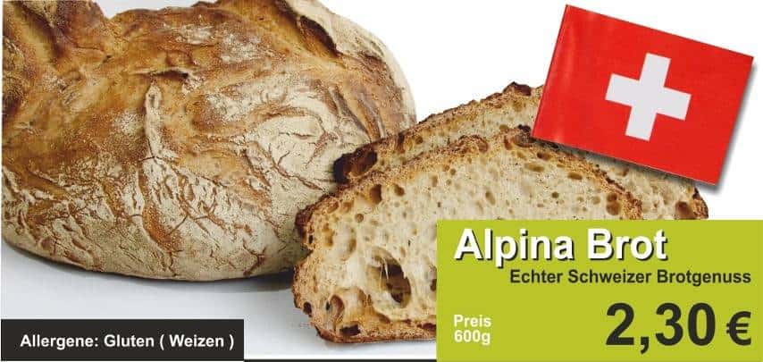Angebot Alpina Brot Bäckerei Vorwerk Dortmund